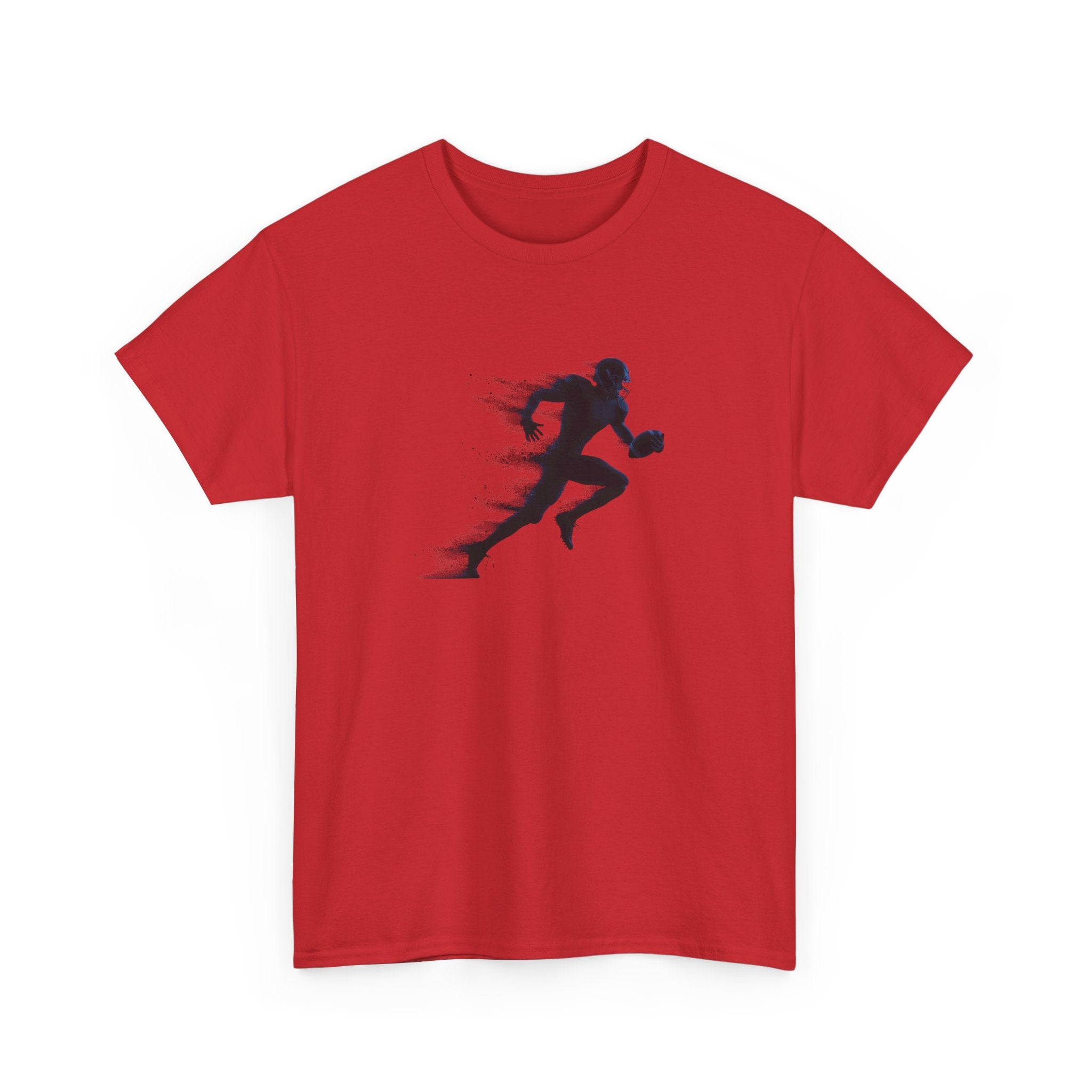 Football Silhouette T‑Shirt — American Football Athletic Graphic Tee