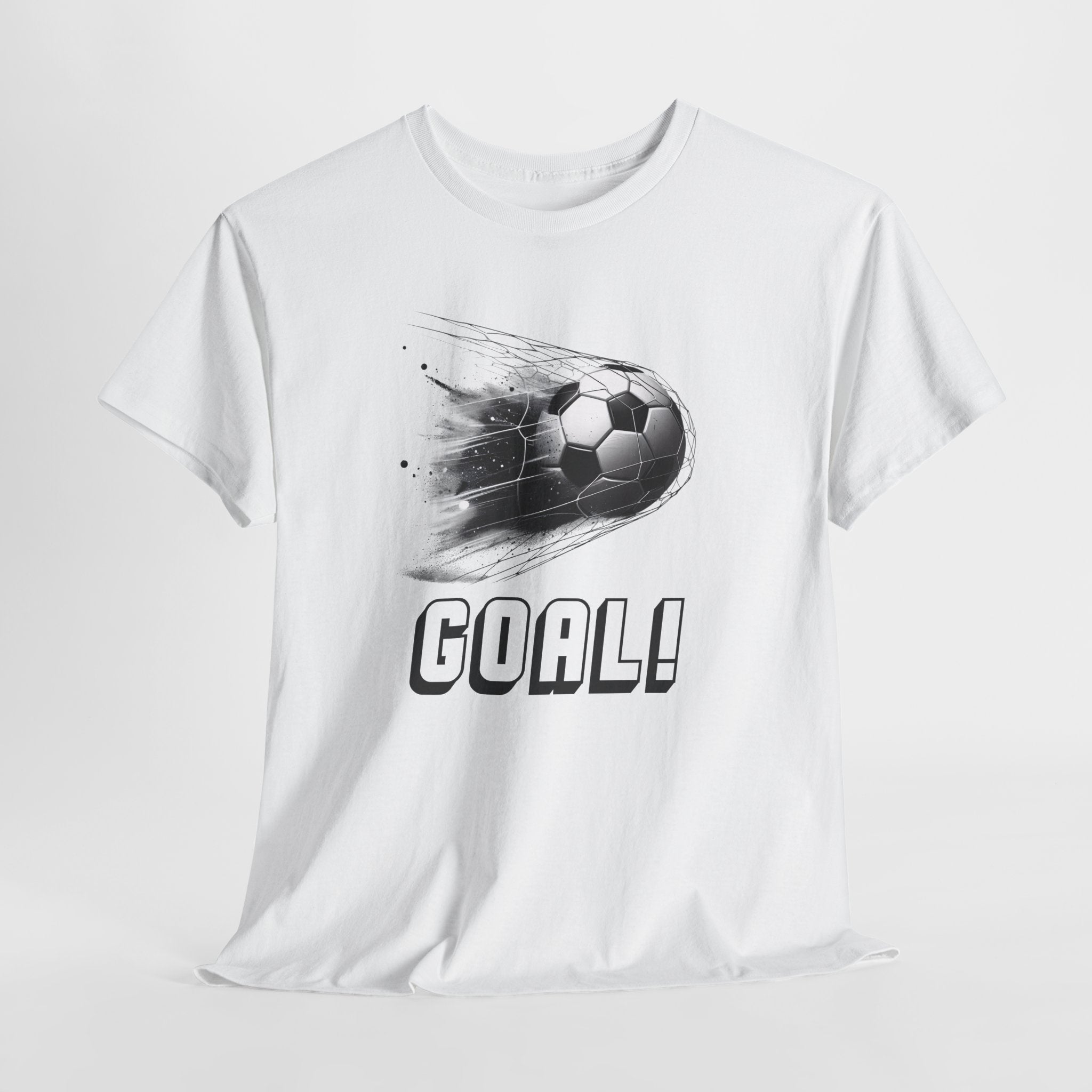 Football Soccer 'GOAL!' Graphic Tee - Fast Ball Design, Soccer Fan Shirt
