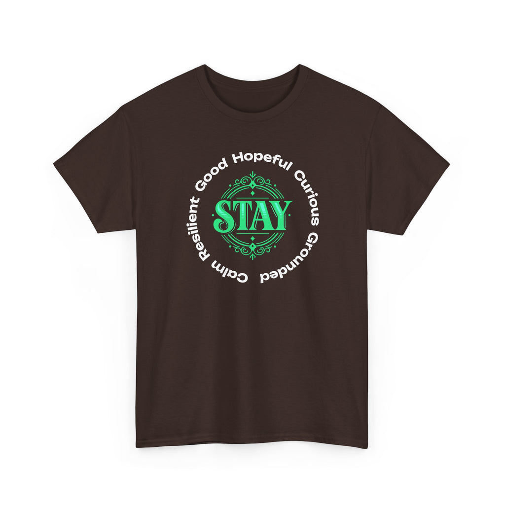 Stay Positivity Tee — "STAY" Positive Mindset Graphic T-Shirt