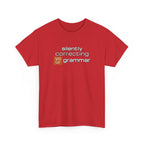Grammar Nerd T-Shirt — "Silently Correcting Your Grammar" Sarcastic Humor Tee