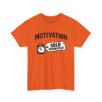 Motivation Sold Separately - Funny Vintage Graphic Tee