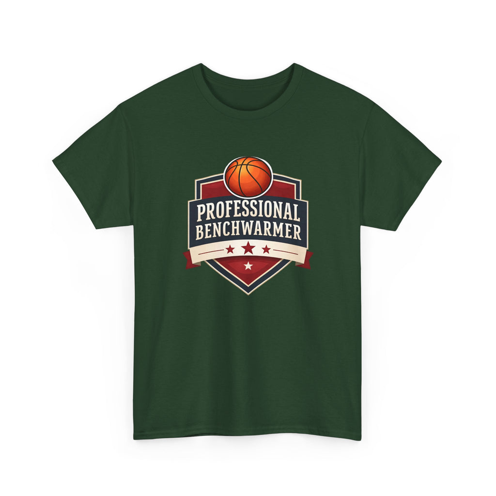 Professional Benchwarmer Basketball T-Shirt Funny Sports Graphic Tee
