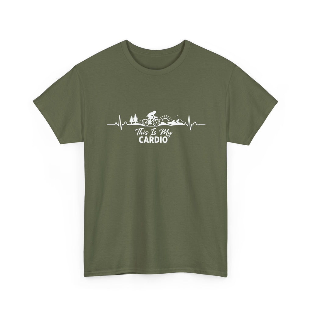 Bike Rider T‑Shirt — "This Is My Cardio" Cycling Tee
