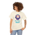 T-Shirt — "Purrfect Beats" Cat DJ Graphic Tee