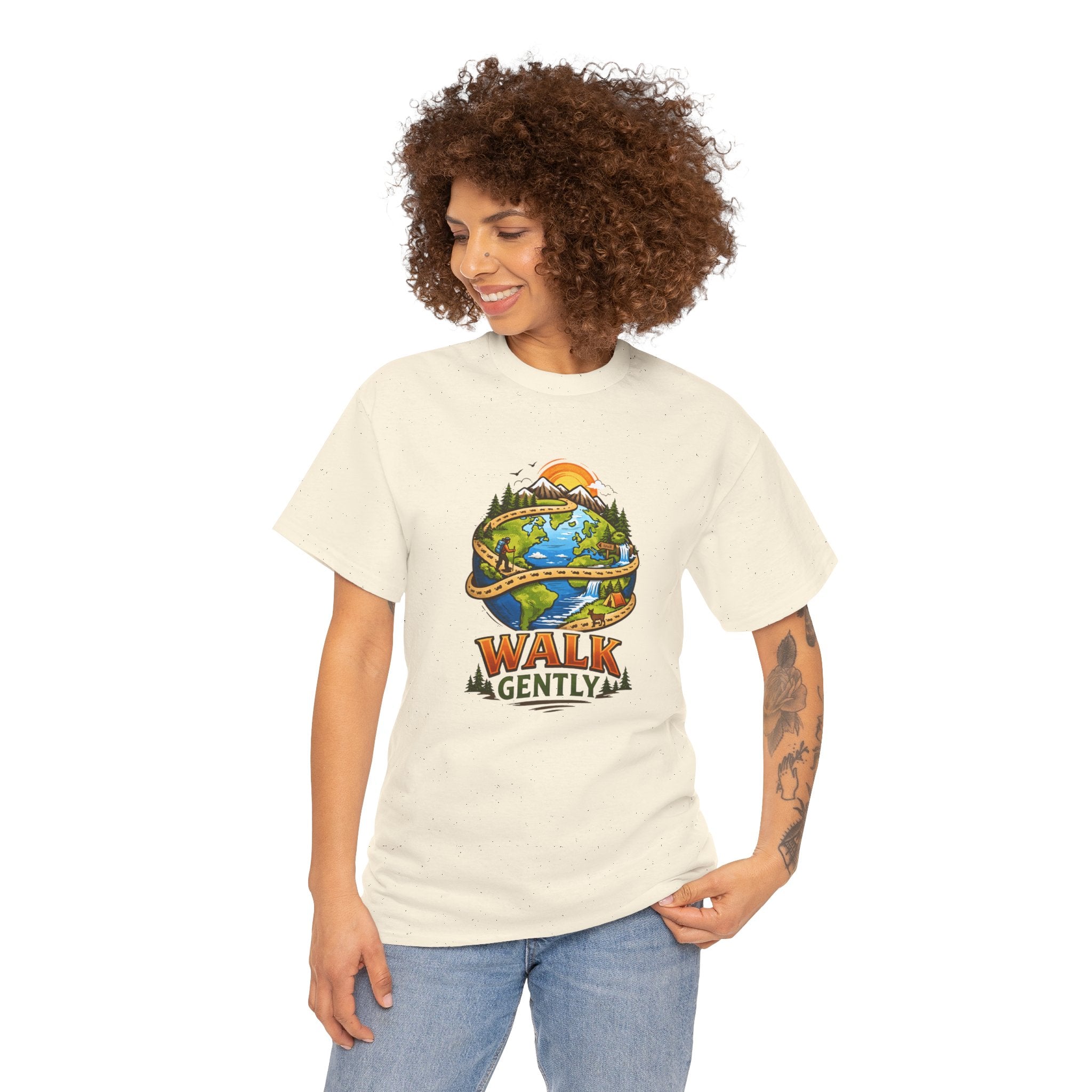 Walk Gently Earth & Nature Graphic Tee