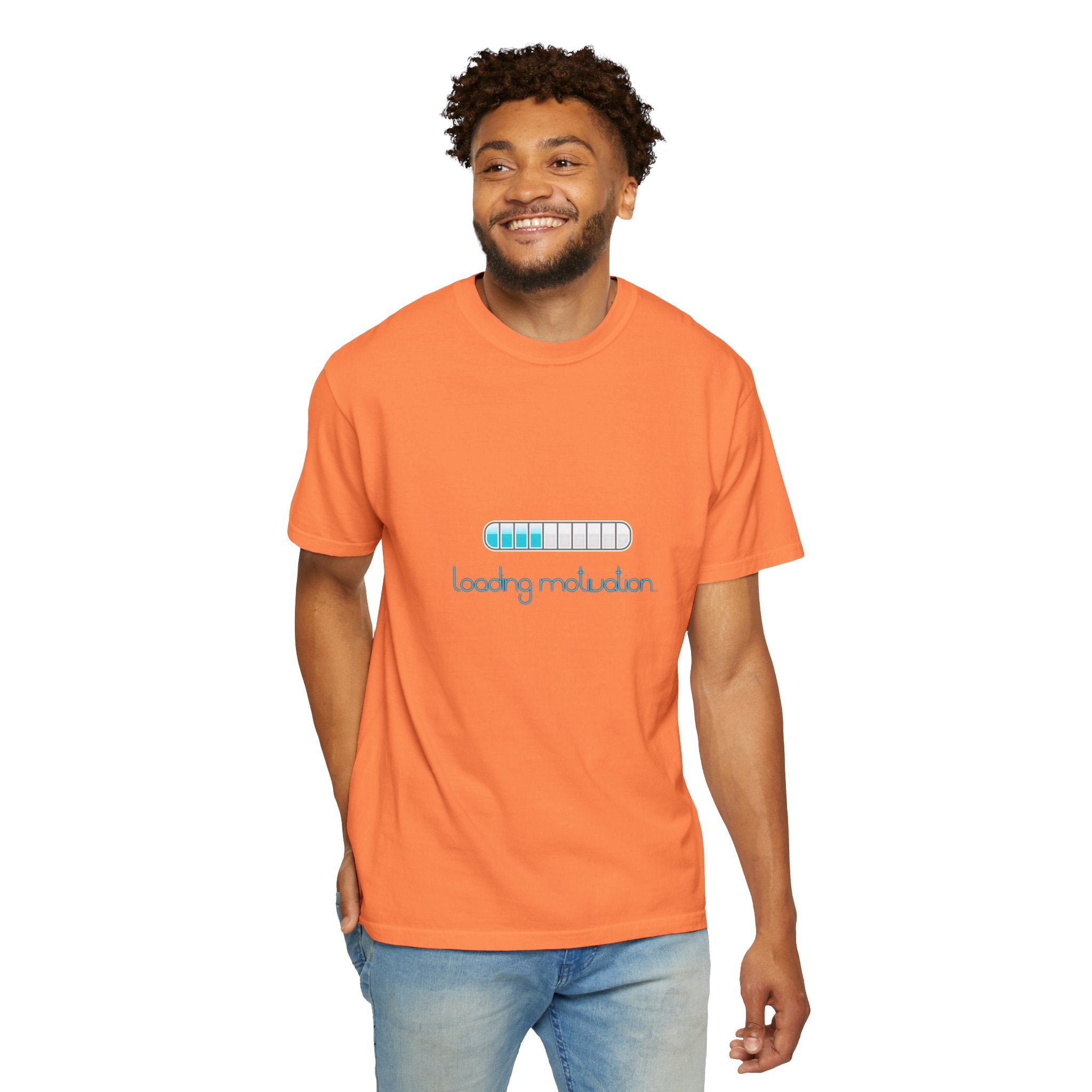 Loading Motivation T-Shirt — Cute Progress Bar Graphic Tee