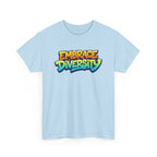 Embrace Diversity T-Shirt — Colorful Graffiti Pride Tee