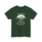 Hike More Worry Less T-Shirt — Nature Hiking Graphic Tee