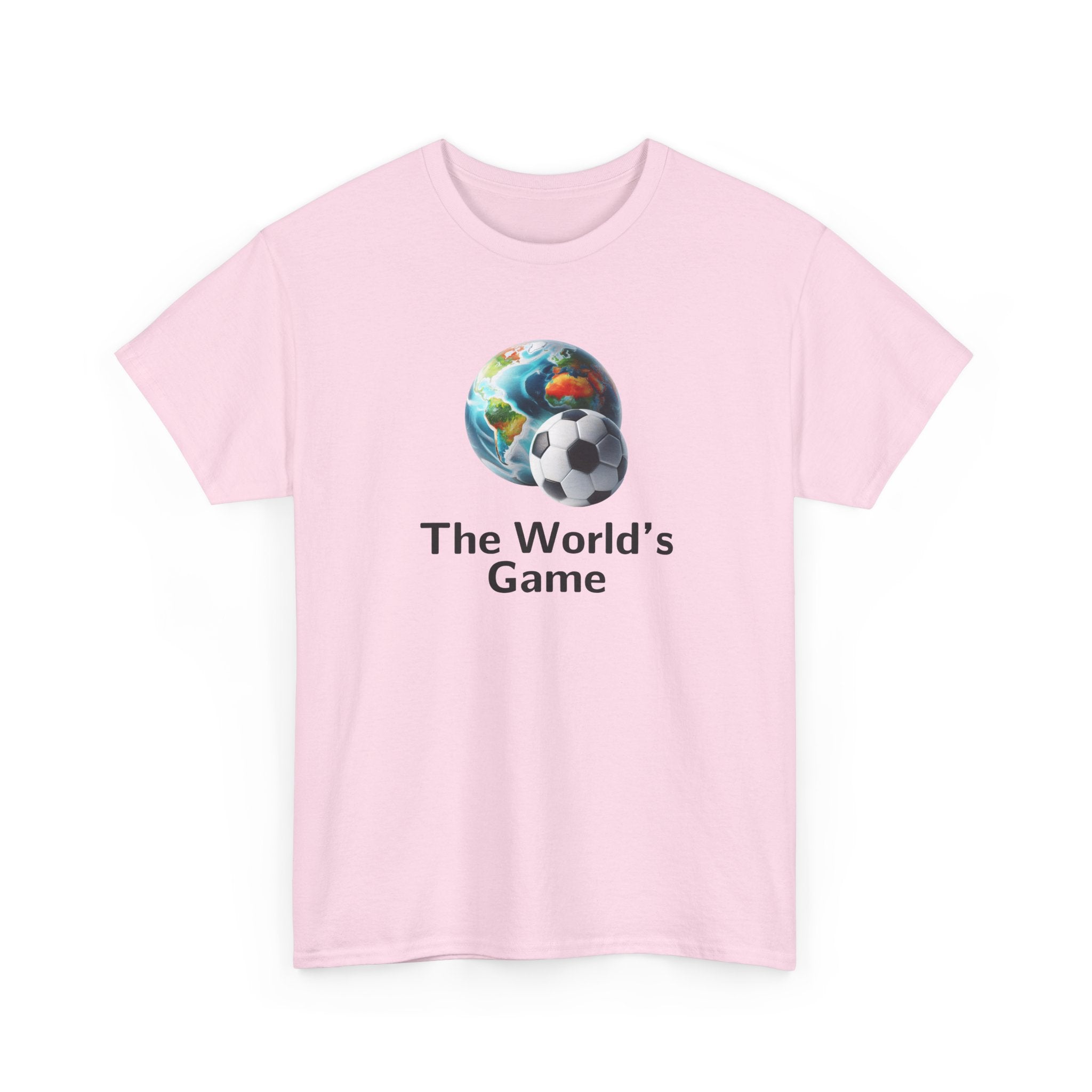 Football Soccer Globe T-Shirt — “The World’s Game” Casual Tee