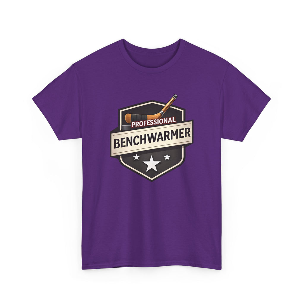 Professional Benchwarmer Hockey T‑Shirt – Funny Sports Gift Tee for Coaches & Fans
