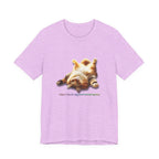 Cat Nap T‑Shirt — "How I Be In My Purrsonal Space" Cute Relaxed Cat Graphic Tee