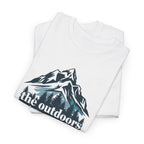 Outdoor Mountains T‑Shirt – “the outdoors is for everyone” Graphic Tee