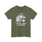 Trail Legs Loading T‑Shirt — Hiking Mountain Graphic Tee