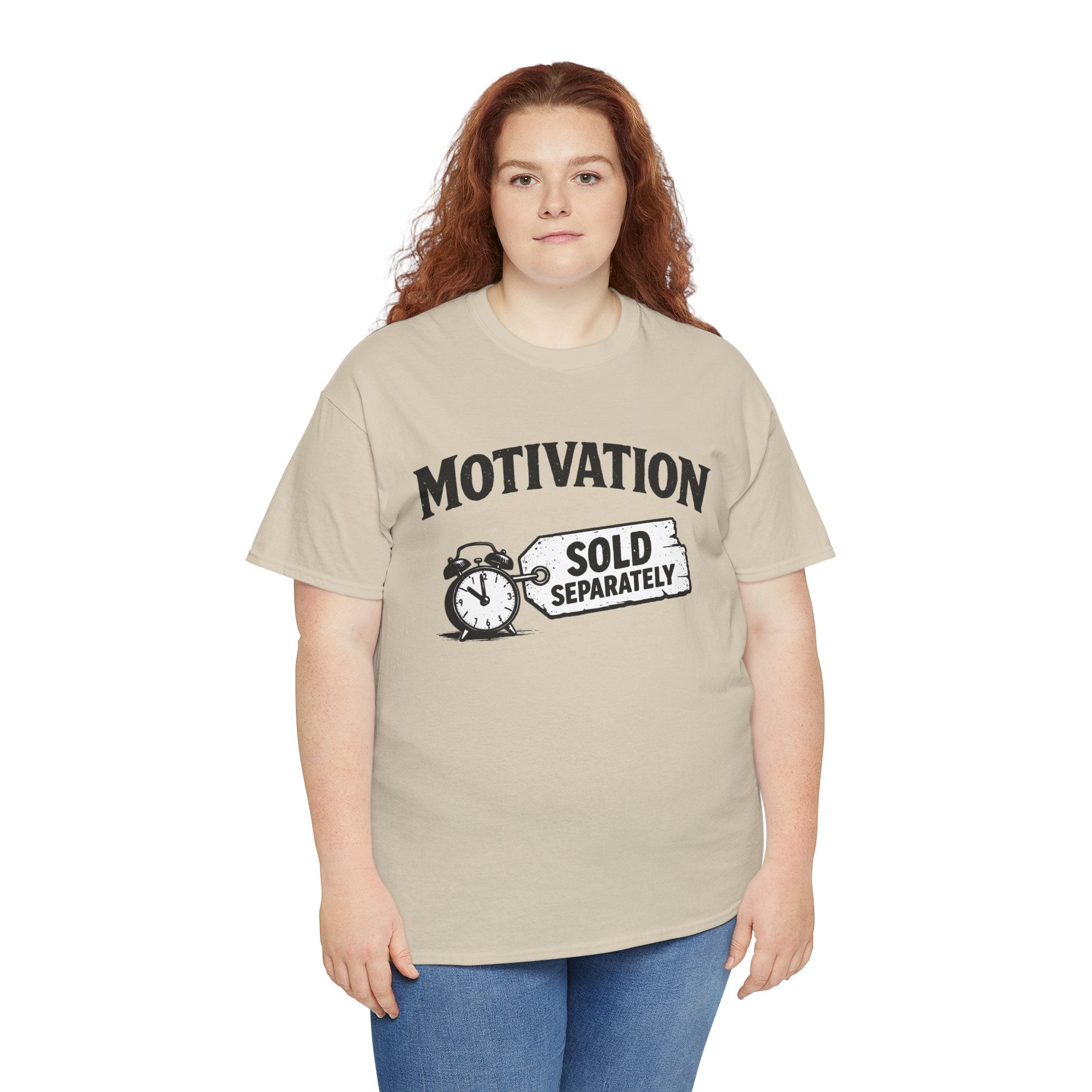 Motivation Sold Separately - Funny Vintage Graphic Tee