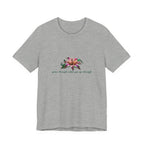 Floral Resilience Tee — "Grow Through What You Go Through" T‑Shirt