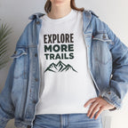 Explore More Trails T-Shirt — Outdoor Hiking Mountain Tee