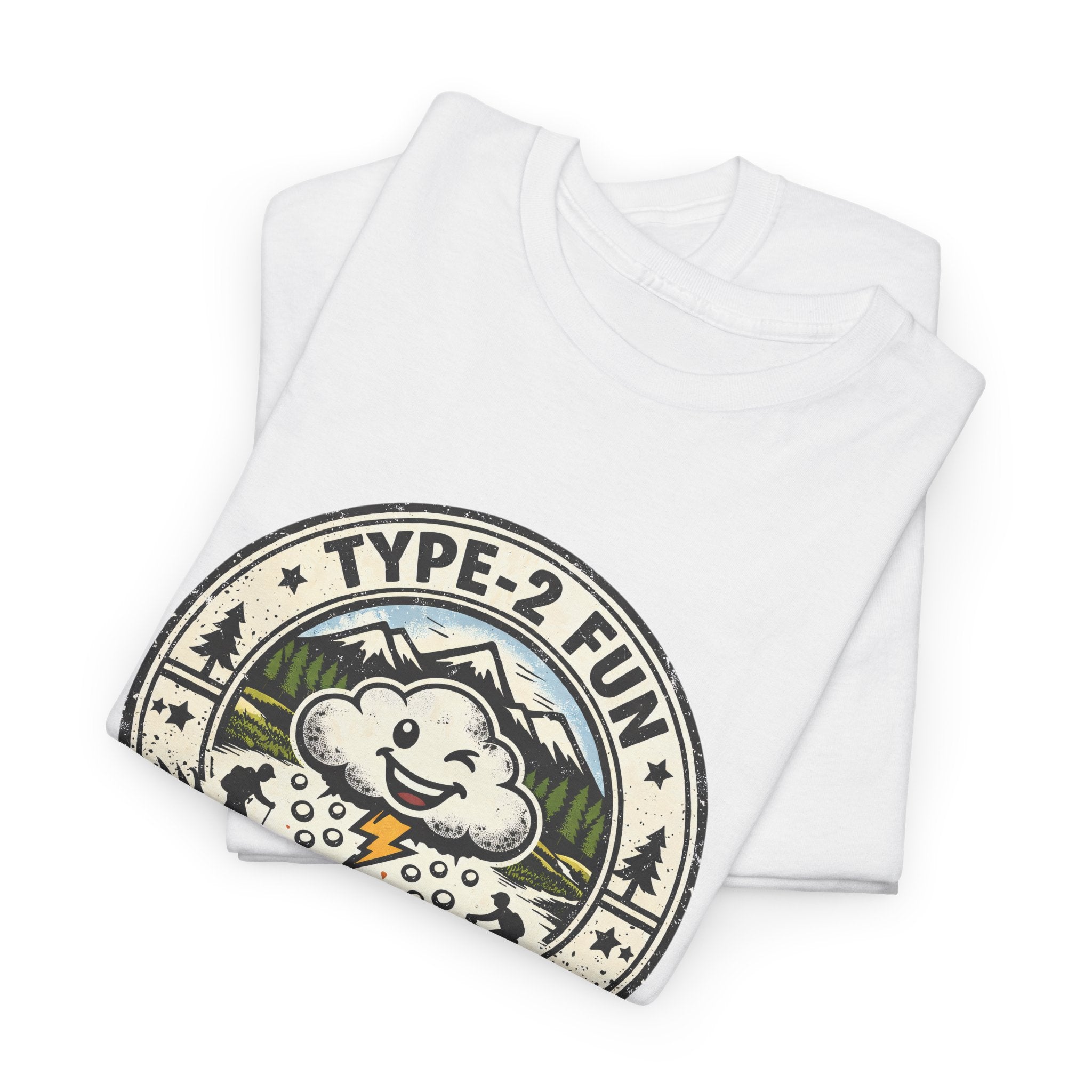 Type-2 Fun Enthusiasts T-Shirt — Funny Outdoor Hiking Camping Graphic Tee