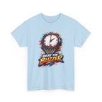 Beat the Buzzer Basketball T-Shirt — Sporty Countdown Graphic Tee