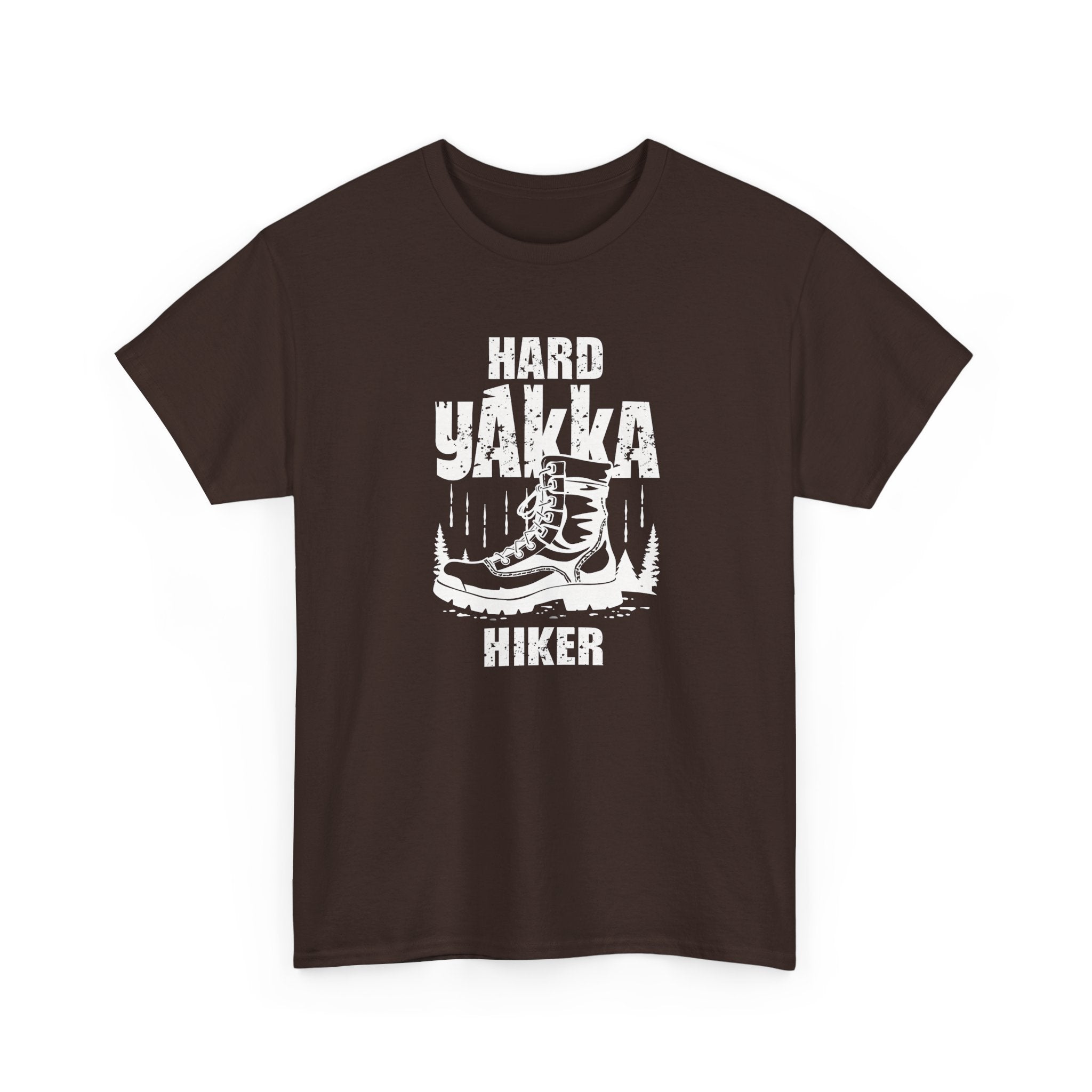 Hard Yakka Hiker T-Shirt — Vintage Hiking Boot Outdoor Tee