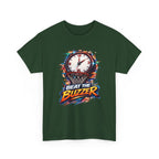 Beat the Buzzer Basketball T-Shirt — Sporty Countdown Graphic Tee