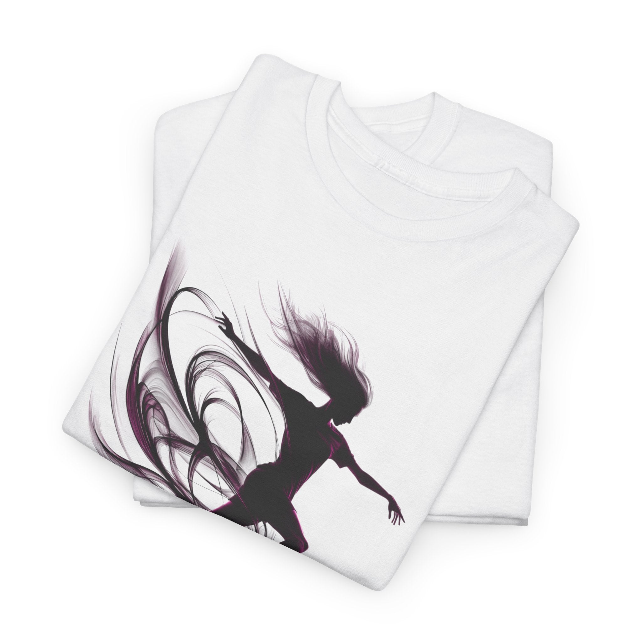 Soccer Football T-Shirt — Feminine Soccer Player Silhouette Tee