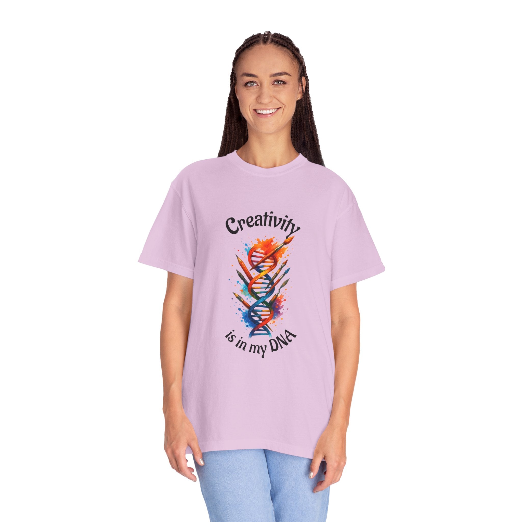 Creativity Is In My DNA T-Shirt — Artistic DNA Graphic Tee