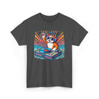 DJ Cat Turntable T-Shirt — Retro Music Cat Graphic Tee
