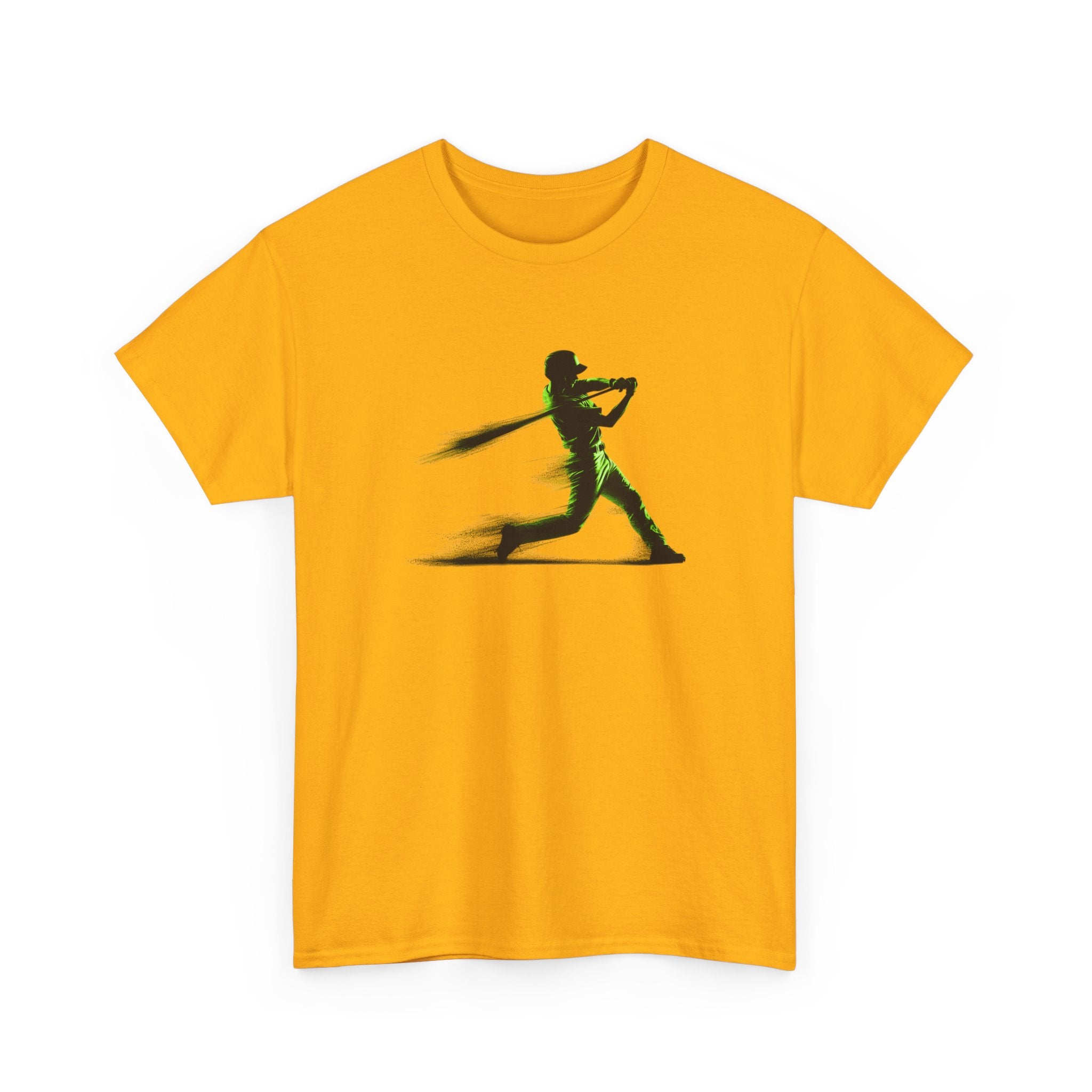 Baseball Batter Silhouette Tee — Fast Swing Sports T‑Shirt