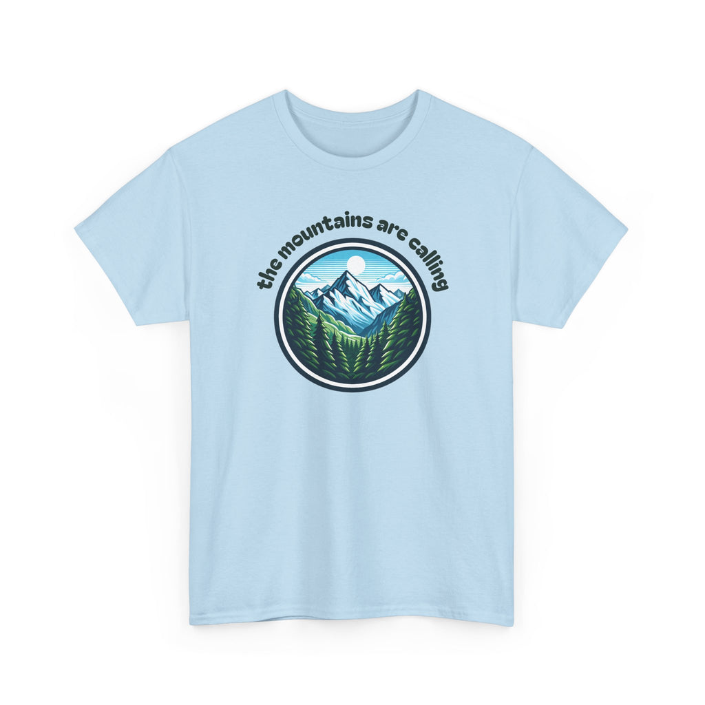 Mountains Are Calling T-Shirt — Scenic Hiking Graphic Tee