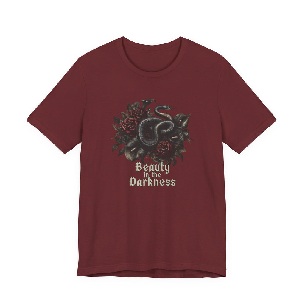 Snake Floral T-Shirt — Beauty in the Darkness Graphic Tee