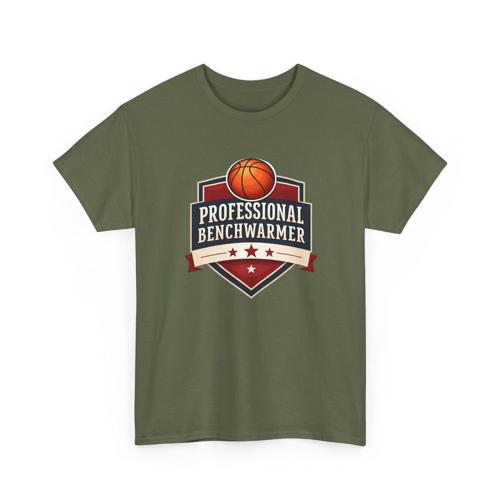 Professional Benchwarmer Basketball T-Shirt Funny Sports Graphic Tee
