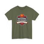 Professional Benchwarmer Basketball T-Shirt Funny Sports Graphic Tee