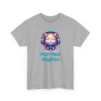 Purrfect Rhythm Tee — Cute Cat DJ Graphic T-Shirt