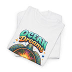 Ocean Dreams T‑Shirt — Tropical Sunset Sea Turtle Graphic Tee