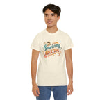 Surviving Adulting T-Shirt — Funny Retro Coffee Graphic Tee for Adults