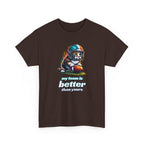 Football Fan T-Shirt — My Team Is Better Than Yours Football Cat Tee