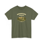 Adventure Awaits T‑Shirt — Vintage Camper Outdoor Graphic Tee
