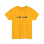 Cat Dad T‑Shirt — Minimalist Funny Cat Lover Tee