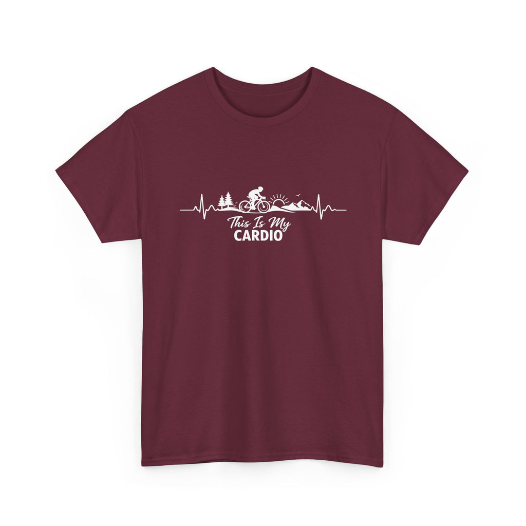 Bike Rider T‑Shirt — "This Is My Cardio" Cycling Tee