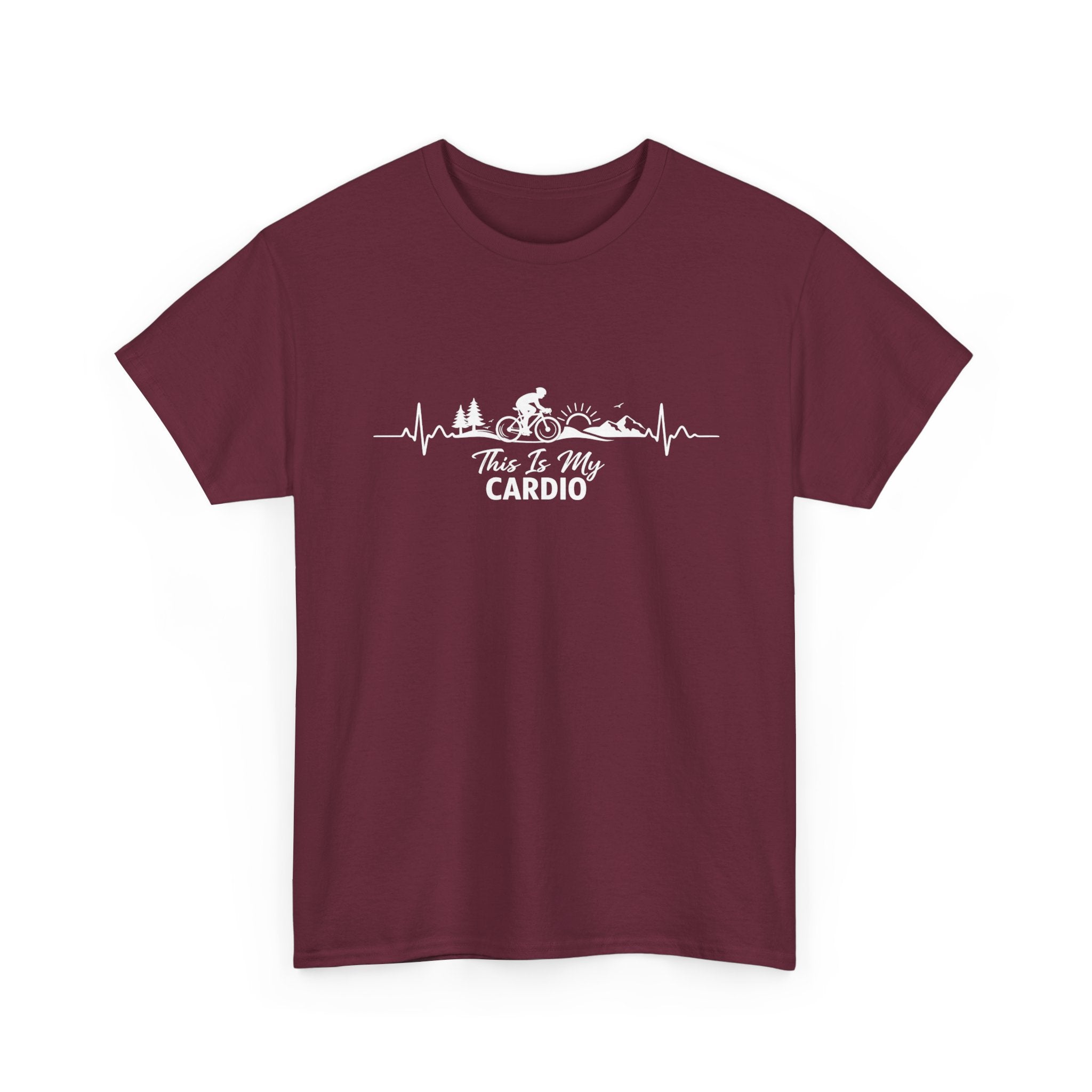 Bike Rider T‑Shirt — "This Is My Cardio" Cycling Tee