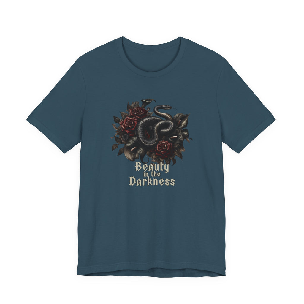 Snake Floral T-Shirt — Beauty in the Darkness Graphic Tee