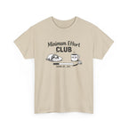 Minimum Effort Club T-Shirt — Funny Sloth & Coffee Graphic Tee