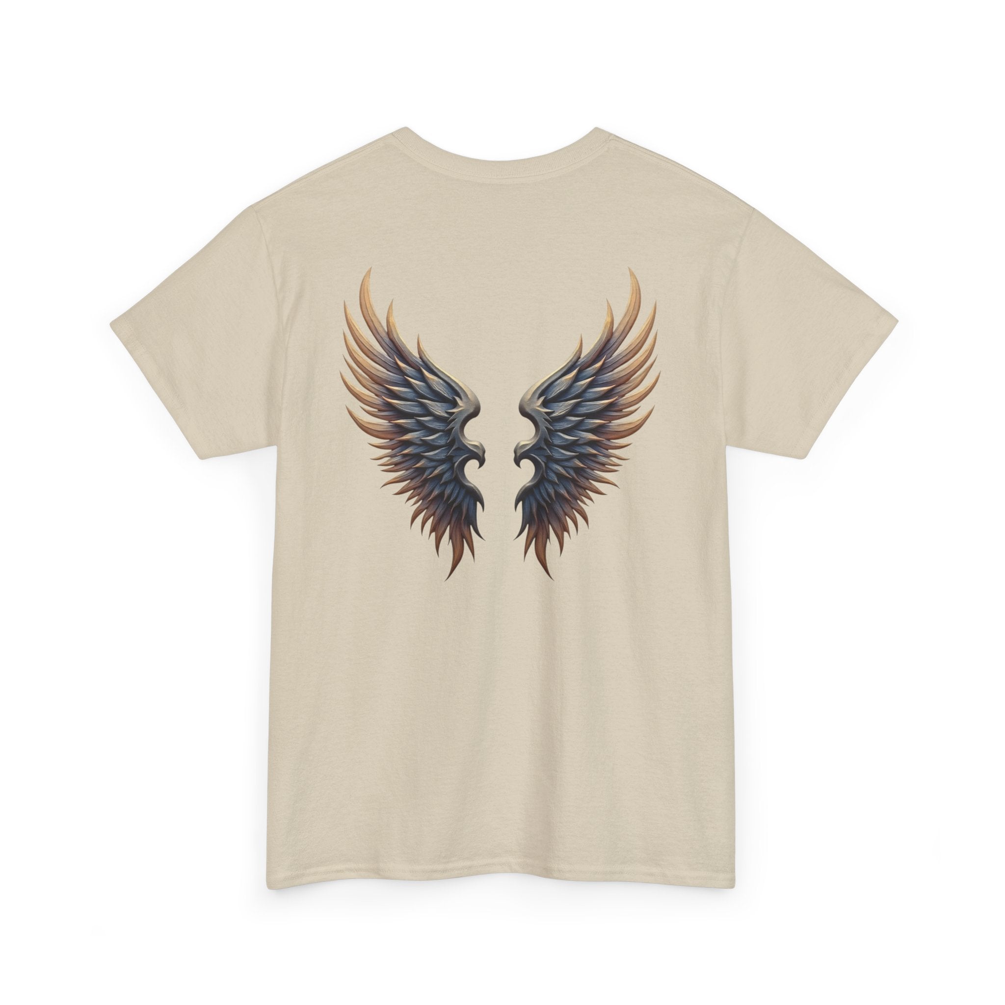 Wings Not Chains Wing T‑Shirt — Angel Wings Graphic Tee