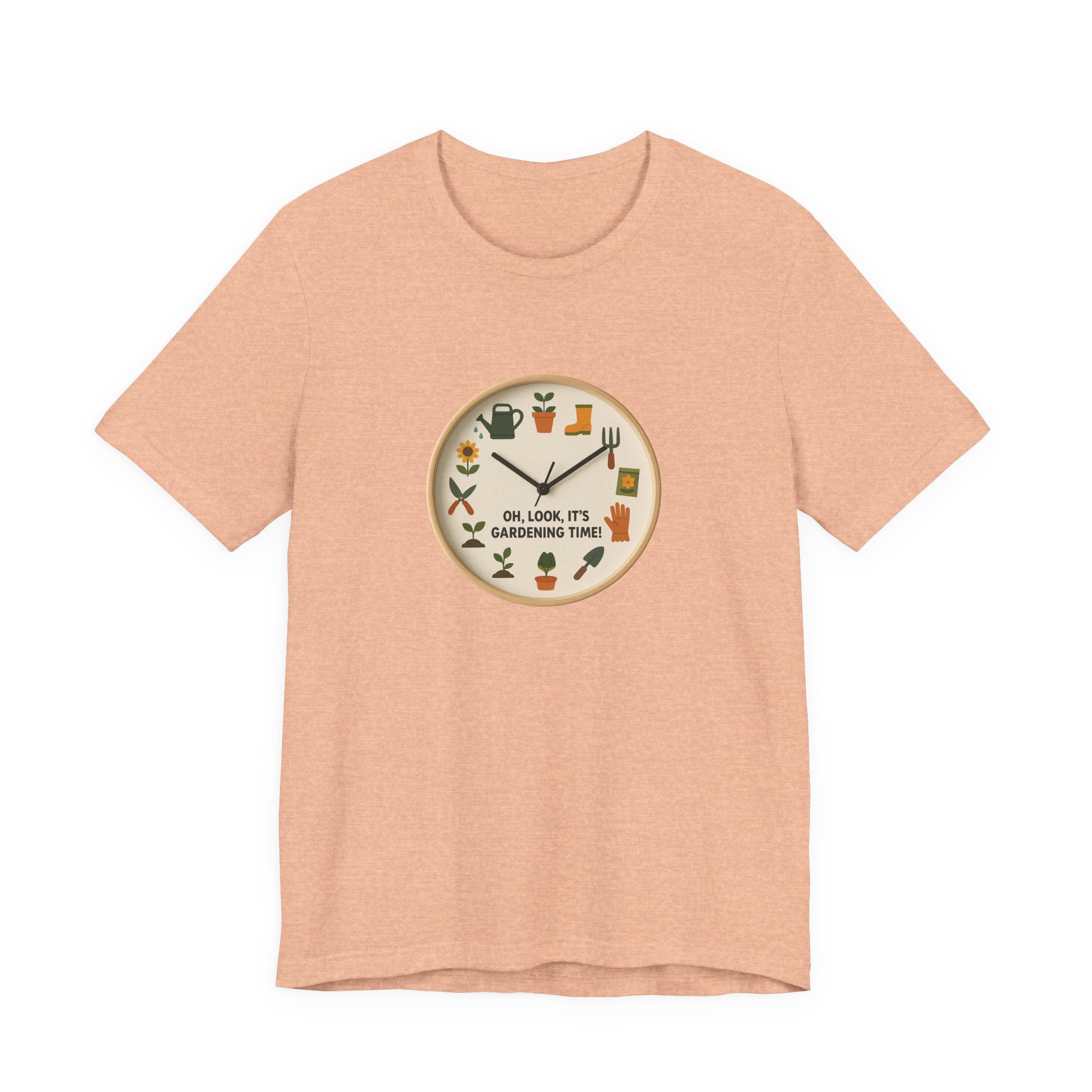 Gardening Tee — "Oh, Look, It's Gardening Time" Graphic Shirt