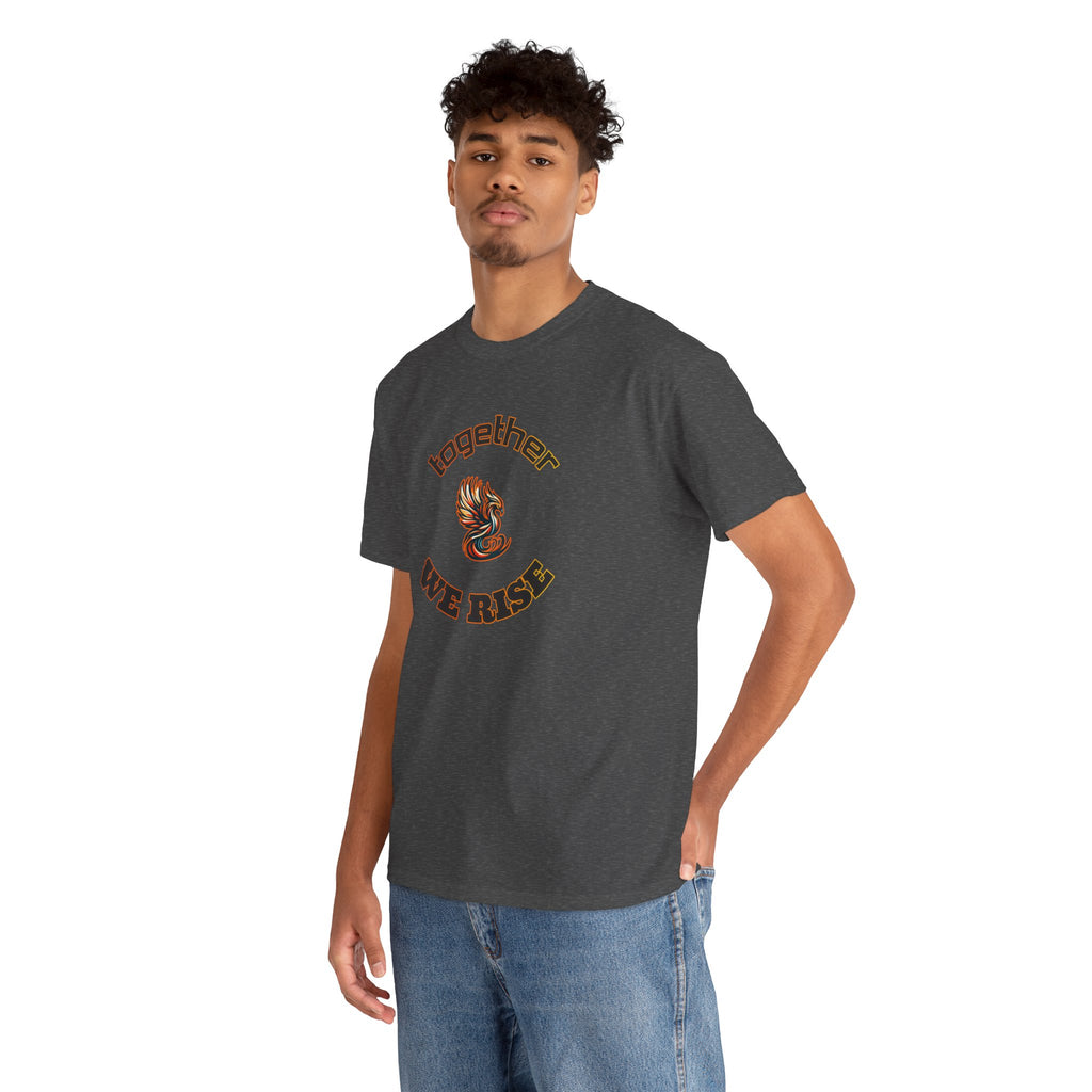 Together We Rise Phoenix Tee — Inspirational Community Pride T-Shirt