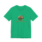 Elephant Rhino Graphic Tee — "elephino what the heck this is" Funny Wildlife T-Shirt