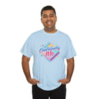 Confidently Me Tee — Retro Pastel Self-Love Graphic T-Shirt