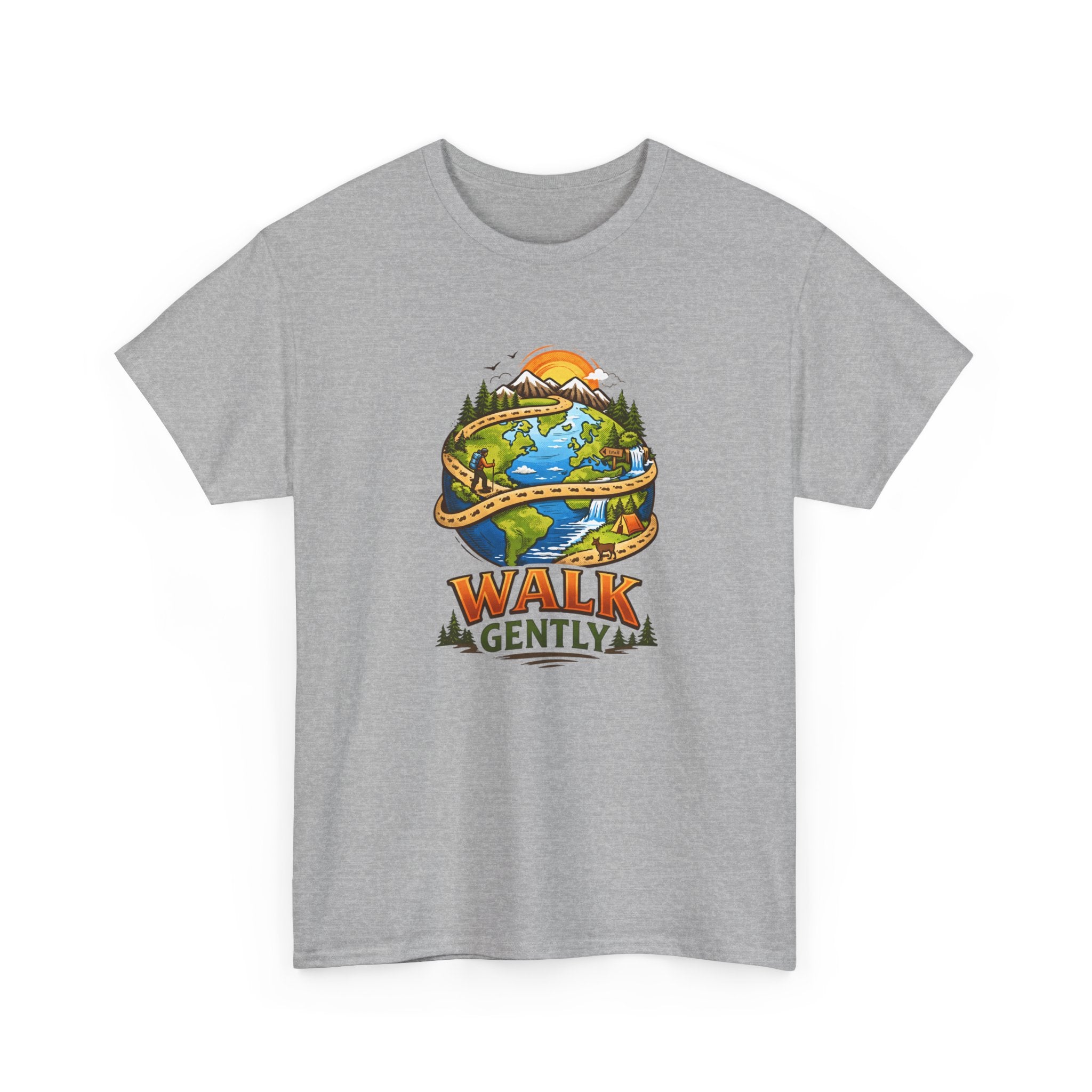 Walk Gently Earth & Nature Graphic Tee