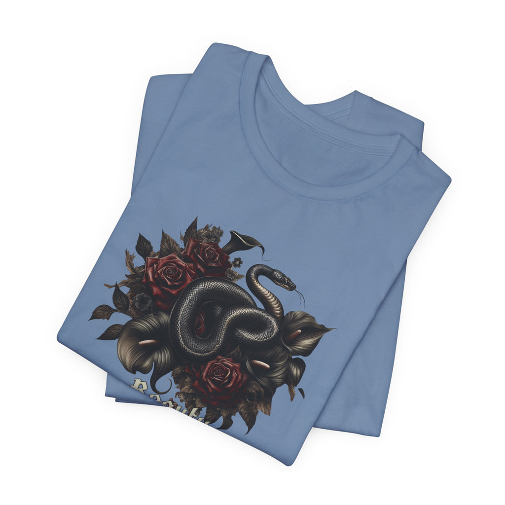 Snake Floral T-Shirt — Beauty in the Darkness Graphic Tee