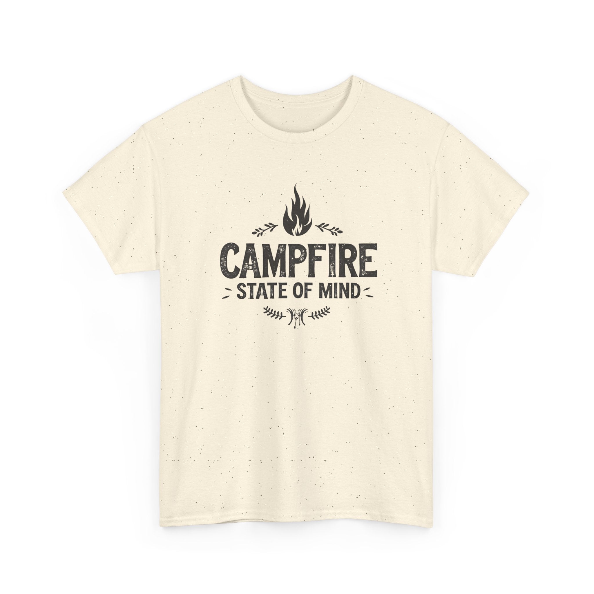 Campfire State of Mind T-Shirt — Outdoor Camping Tee